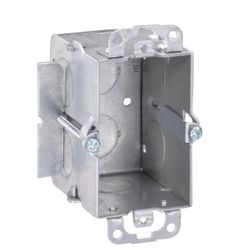 Southwire Old Work 12.5 cu in Rectangle Steel 1 gang Switch Box Gray