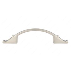 Richelieu Traditional Arch Cabinet Pull 3 in. Brushed Nickel Silver 10 pk