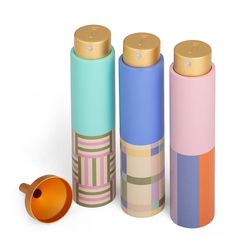 Kikkerland Toiletry Bottles
