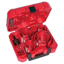 Milwaukee Big Hawg Carbide Tipped Hole Saw Kit