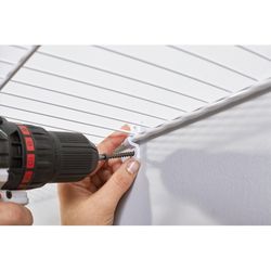 Rubbermaid 8.6 in. H X 7 in. W X .5 in. L Plastic C Clamp