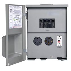 Connecticut Electric 80 amps 120/240 V 3 space 80 amps Power Outlet Box