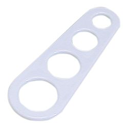 R&M International Corp White Plastic Spaghetti Measure