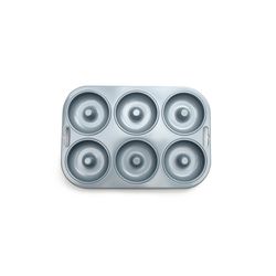 Fox Run 7.25 in. W X 10.5 in. L Donut Pan Gray