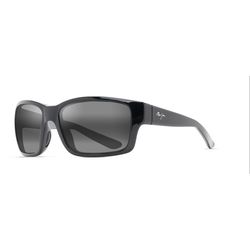 Maui Jim Mangroves Sunglasses Men's Black w/Grey Interior Frame Neutral Gray Lens Polarized