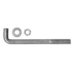 Acorn International 1/2 in. D X 8 in. L Metal Hex Head Anchor Bolts 50 ct