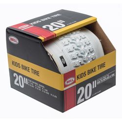 Bell Sports Kids White 20 in. Rubber Bicycle Tire 1 pk