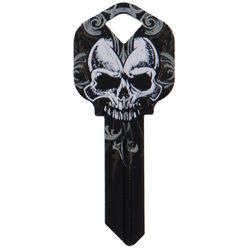 HILLMAN Wackey Skull House/Office Universal Key Blank Single
