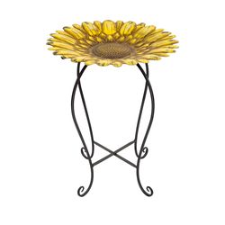 Alpine Metal 17.72 in. Bird Bath