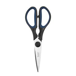 Tovolo Black/Blue Plastic/Stainless Steel Kitchen Shears
