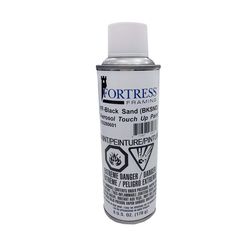 Fortress Building Products Evolution Matte Black Touch-Up Spray Paint 6 oz
