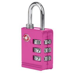 Travelon Fuchsia Luggage Lock