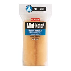 Wooster Mini-Koter Fabric 6 in. W X 3/4 in. Mini Paint Roller Cover Refill 2 pk