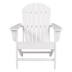 Signature Design by Ashley Sundown Treasure White HDPE Frame Adirondack Armchair