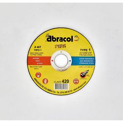 Abracol 4-1/2 in. D X 7/8 in. X 3/64 in. thick Steel Cutting Wheel 20 pc