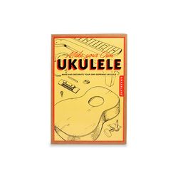 Kikkerland Make Your Own Ukulele Multicolored