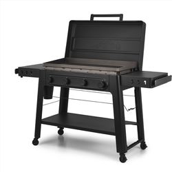 Traeger Irontop 4 Burner Liquid Propane Outdoor Griddle Black