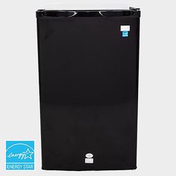 Avanti 4.4 cu ft Black Stainless Steel Compact Refrigerator 269 W
