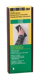 3M 9 in. L X 3-1/4 in. W X 1 in. 80/120 Grit Fine/Medium Extra Large Sanding Sponge