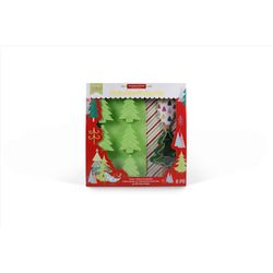Handstand Kitchen Festival Tree Bake Set Multicolored 3 pc