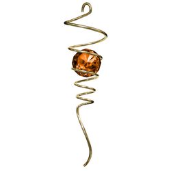 Spinfinity Designs Stainless Steel 7.5 in. Wind Spinner Twister