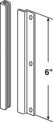 Prime-Line 6 in. H X 6 in. L Brass-Plated Steel Latch Guard
