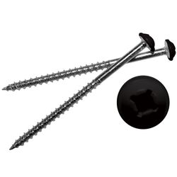 Builders Edge Metal Screws No. 2 in. X 3 in. L Square Hex Head Assorted Screw and Driver Assortment