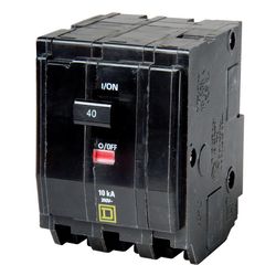 Square D QO 40 amps Plug In 3-Pole Circuit Breaker