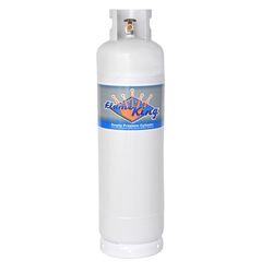 Flame King 60 lb Steel Empty LP Tank