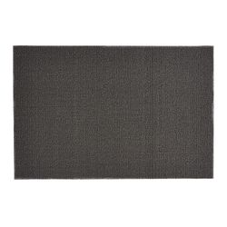 Chilewich 36 in. W X 60 in. L Gray Solid Vinyl Floor Mat