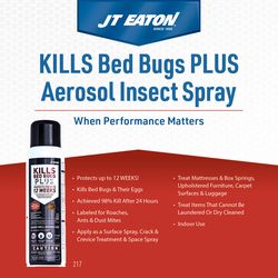 JT Eaton KILLS Plus Insect Killer Aerosol 17.5 oz