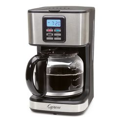 Capresso 12 cups Black/Silver Coffee Maker