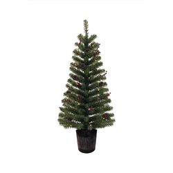 Celebrations 4 ft. Full LED 35 ct Nothern Pine Prelit Color Changing Christmas Tree