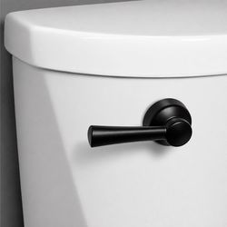 Korky StrongARM, Simple Style Flush Handle Black Matte Metal For Universal