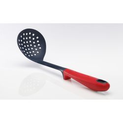 Swiss Diamond Black/Red Plastic/Rubber/Silicone Skimmer Spoon