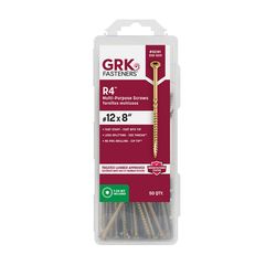 GRK Fasteners No. 12 X 8 in. L Star Climatek W-Cut Framing Screws 50 pk