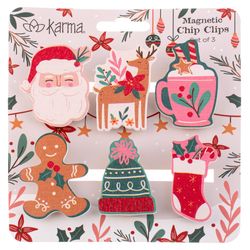 Karma Assorted Wood Chip Clip