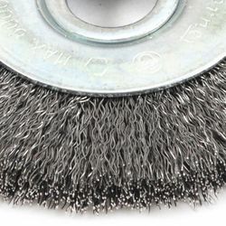 Forney 3 in. Crimped Wire Wheel Steel 6000 rpm 1 pc