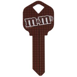 HILLMAN M&Ms House/Office Key Blank 66 Single For Kwikset Locks Brown