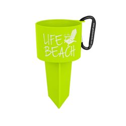 Geckobrands Green Plastic 8 in. H X 4.5 in. W Beverage Holder Stake