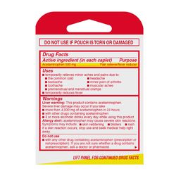 Tylenol 500 mg White Extra Strength Acetaminophen