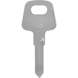 HILLMAN Traditional Key Automotive Key Blank Double For Volkswagen Silver