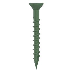 Grip-Rite PrimeGuard Plus No. 8 wire X 1-5/8 in. L Green Star Bugle Head Deck Screws 5 lb 53 pk