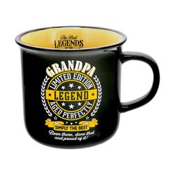 Pavilion Legends Of The World 13 oz Black/Yellow BPA Free Grandpa Mug