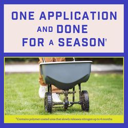 Pennington Full Season Weed & Feed Lawn Fertilizer For Multiple Grass Types 4000 sq ft