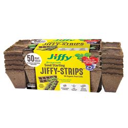 Jiffy 10 Cells 4 in. H X 10 in. W X 4 in. L Seed Starting Peat Pot 5 pk