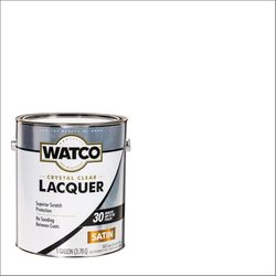 WATCO Satin Clear Oil-Based Alkyd Wood Finish Lacquer 1 gal