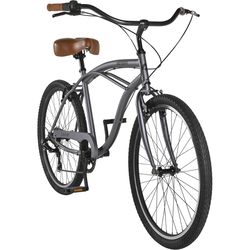 Retrospec Chatham Unisex 26 in. D Cruiser Bicycle Matte Graphite