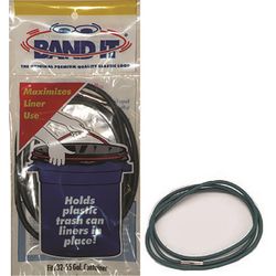 Band It 55 gal Black Rubber Trash Can Loop