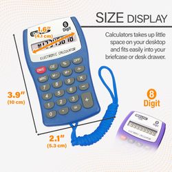 Bazic Products Assorted 8 digit Calculator